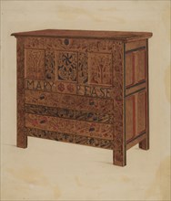 Hadley Chest, c. 1936. Creator: Lawrence Foster.