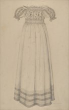 Infant's Dress, c. 1938. Creator: Marie Famularo.