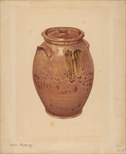 Jar, probably 1940. Creator: Aaron Fastovsky.