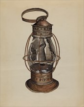 Lantern, c. 1937. Creator: Albert Eyth.