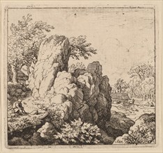 Large Rock, probably c. 1645/1656. Creator: Allart van Everdingen.