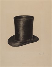 Man's Hat, 1935/1942. Creator: Bessie Forman.