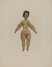 Nude Doll, 1935/1942. Creator: Max Fernekes.