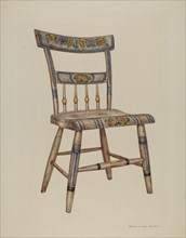 Pa. German Chair, 1937. Creator: Edward L Loper.
