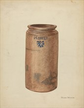 Preserve Jar, c. 1953. Creator: Yolande Delasser.