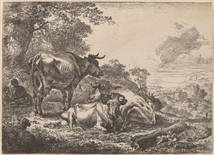 Resting Cows. Creator: Nicolaes Berchem.