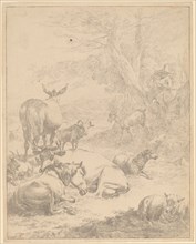 Resting Herd. Creator: Nicolaes Berchem.