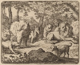 Reynard is Released to Tell His Story, probably c. 1645/1656. Creator: Allart van Everdingen.