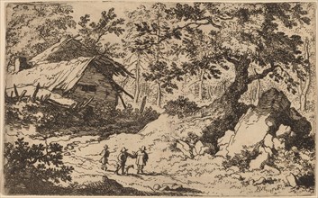 Ruinous Cottage, probably c. 1645/1656. Creator: Allart van Everdingen.
