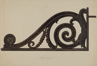 Scroll, 1938. Creator: Max Fernekes.