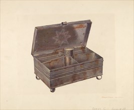 Spice Box, c. 1927. Creator: Edward L Loper.