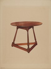 Table, c. 1937. Creator: Harry Eisman.