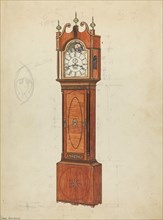 Tall Clock, c. 1935. Creator: John Dieterich.