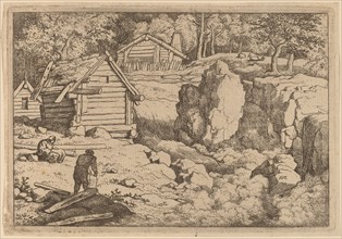 The Carpenter, probably c. 1645/1656. Creator: Allart van Everdingen.