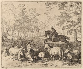 The Horse Forced to Pursue the Stag, probably c. 1645/1656. Creator: Allart van Everdingen.