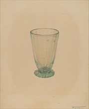 Toddy Glass, c. 1940. Creator: Frank Fumagalli.