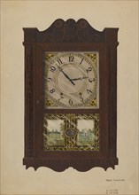 Wall Clock, 1937. Creator: Marie Famularo.