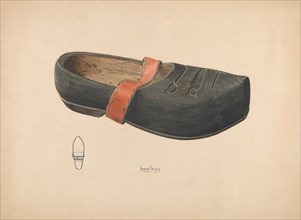 Wooden Shoe, 1939. Creator: Samuel Faigin.
