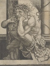 Christ as the Man of Sorrows, ca. 1522-25. Creator: Frans Crabbe van Espleghem.