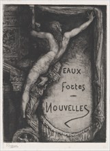 Cover for Eaux Fortes Nouvelles, late 19th century. Creator: François-Nicolas Chifflart.
