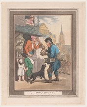 Cries of London: No.1: Buy a Trap, a Rat-Trap, January 1, 1799. Creator: Henri Merke.