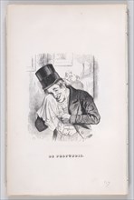 De Profundis from The Complete Works of Béranger, 1836. Creator: Jean Ignace Isidore Gerard.