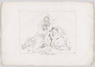 Der Tod des Oedipus (The Death of Oedipus), 1806. Creator: Franz Hegi.