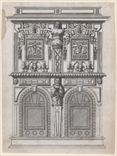 Furniture Design, 1530-85. Creator: Jacques Androuet Du Cerceau.