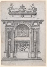 Furniture Design, 1565-70. Creator: Jacques Androuet Du Cerceau.