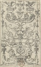 Grotesque Panel, 1562. Creator: Jacques Androuet Du Cerceau.