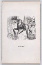 Jacques from The Complete Works of Béranger, 1836. Creator: Jean Ignace Isidore Gerard.
