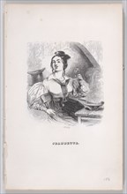 Jeannette from The Complete Works of Béranger, 1836. Creator: John Thompson.