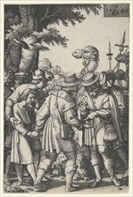 Joseph Sold to the Merchants, from The Story of Joseph, 1546. Creator: Georg Pencz.