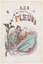 Les Fleurs Animées, Title Page, 1847. Creator: Jean Ignace Isidore Gerard.