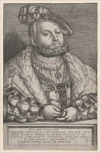 Portrait of Johann Friedrich the Magnanimous, Elector of Saxony, 1543. Creator: Georg Pencz.
