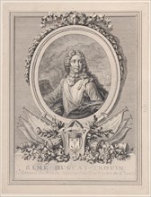 Portrait of René Duguay-Trouin, Lieutenant-General of the Naval Armies of the King, 1..., 1765-1807. Creator: François Nicolas Barthélemy Dequevauviller.