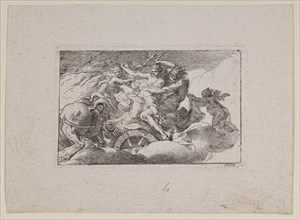 Rape of Persephone, ca. 1755-90., ca. 1755-90. Creator: Gaetano Gandolfi.