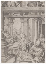 The Adoration of the Shepherds, ca. 1522-25. Creator: Frans Crabbe van Espleghem.