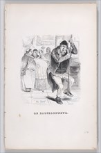 The Bell Ringer from The Complete Works of Béranger, 1836. Creator: John Thompson.