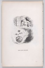 The Good God from The Complete Works of Béranger, 1836. Creator: John Thompson.