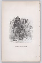 The Gypsies from The Complete Works of Béranger, 1836. Creators: Cherrier, Auguste Raffet.