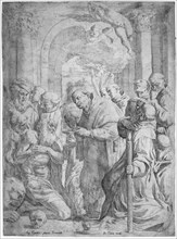 The Last Communion of Saint Jerome, 1584-1650. Creator: François Perrier.