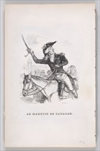 The Marquis of Carabas from The Complete Works of Béranger, 1836. Creator: Louis-Henri Brevière.