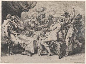 The Wedding Feast of Peleus and Thetis, 1636-79. Creator: Frans van den Wyngaerde.