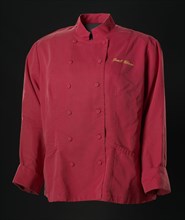 Chef jacket worn by Leah Chase, ca. 2012. Creator: Chefwear.