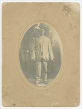 Photograph of a man, ca. 1910. Creator: Lucius Harper.