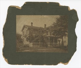 Photograph of the John H. Scott family home, July 2, 1900. Creator: Unknown.