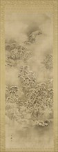 Winter landscape, Edo period or Meiji era, ca. 1865-1870. Creator: Shiokawa Bunrin.