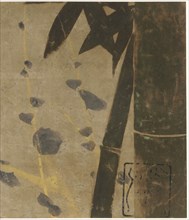 Plum and bamboo, Edo period, late 16th-early 17th century. Creator: Hon'ami Kôetsu.
