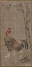 A Cock and Bamboos, Ming dynasty, ca.1105-1135.  Creator: Unknown.